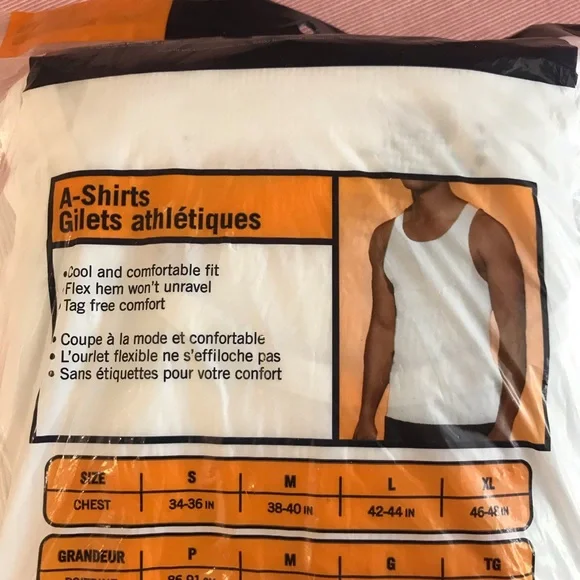 Men soft camisoles (pack of 10) - Picture 6 of 14